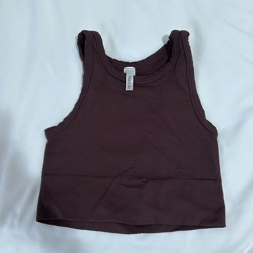 Nikibiki High Neck Tank Top